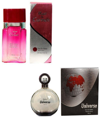 

Ramco Must De Carmen Pink and Universe Silver Combo Eau de Parfum - 200 ml(For Boys)