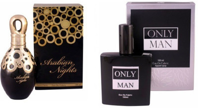 

Ramco Arabian Nights and Only Man Combo Perfume For Women Eau de Parfum - 200 ml(For Men & Women)