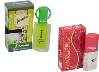 

Pringle Combo Jasmine-Attar Rose Eau de Parfum - 50 ml(For Men)