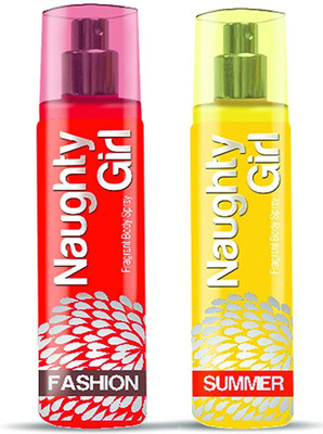 

Naughty Girl FASHION & SUMMER Perfume Combo For Women (1200 Sprays Each) Eau de Parfum - 135 ml(For Women)