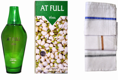

Viwa Floral AT Full Perfume 100ML + 3 Men Cotton Handkerchiefs Eau de Parfum - 100 ml(For Men)