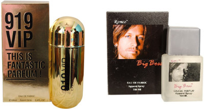 Ramco 919 VIP and Big Boss Combo Eau de Parfum - 200 ml(For Boys)