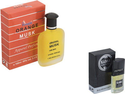 

Pringle Combo Orange Musk-Kabra Black Eau de Toilette - 120 ml(For Men)