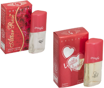 

Pringle Combo Attar Rose-littel heart Eau de Parfum - 40 ml(For Men)