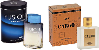 

CFS Fusion Very Masculine and Cargo Brown Combo Perfume Eau de Parfum - 200 ml(For Men)