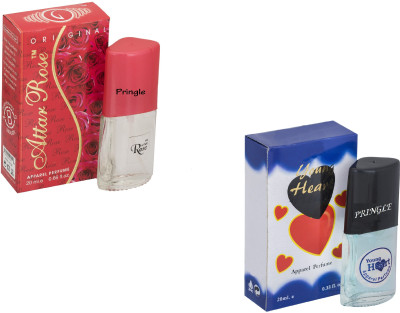 Pringle Combo Attar Rose-Younge Heart Blue Eau de Toilette - 40 ml(For Men)