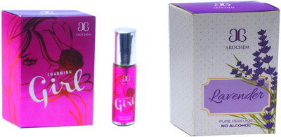 

Arochem Charming Girl and Lavender pocket perfume Eau de Parfum - 12 ml(For Women)