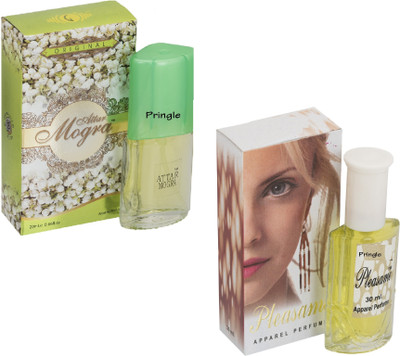 

Pringle Combo Attar Mogra and Pleasame Eau de Parfum - 50 ml(For Men)