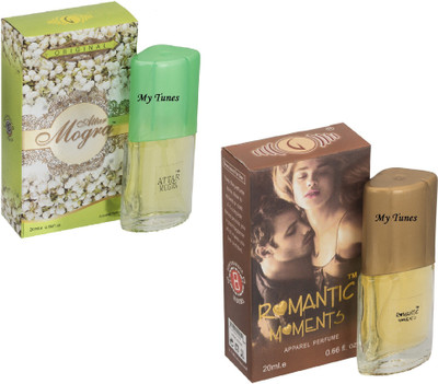 

My Tunes Combo Pack Attar Mogra & Romantic Moments-20 ml Eau de Parfum - 40 ml(For Men)