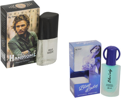 

My Tunes Combo Pack Blue lady 30 Ml & Hello Handsome- 20 ml Eau de Parfum - 50 ml(For Men)