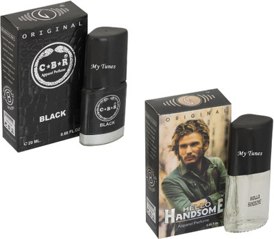 

My Tunes Combo Pack C.B.R Black & Hello Handsome-20 ml Eau de Parfum - 40 ml(For Men)