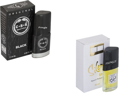 

Pringle Combo C.B.R Black-Silent Love Eau de Toilette - 40 ml(For Men)