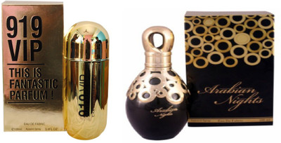 

Ramco 919 VIP and Arabian Night Combo Eau de Parfum - 200 ml(For Boys)