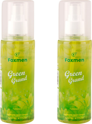 

Foxmen GreenGrand-GreenGrand(Pack Of 2) Eau de Toilette - 400 ml(For Men & Women)