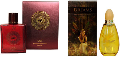 

CFS Exotic NYC Bond And Dreams Combo Perfume Eau de Parfum - 200 ml(For Men & Women)