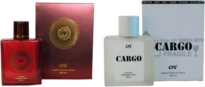 

CFS Exotic NYC Bond And Cargo White Combo Perfume Eau de Parfum - 200 ml(For Boys & Girls)