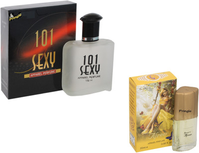 

Pringle Combo 101 Sexy and Afreen Eau de Toilette - 120 ml(For Men)