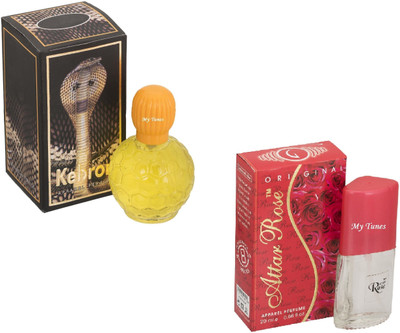 My Tunes Combo Pack Kebrom 30Ml & Attar Rose- 20ml Eau de Parfum - 50 ml(For Men)