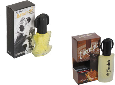 

My Tunes Combo Pack Romanice 30 Ml & Chocolate- 30 ml Eau de Parfum - 60 ml(For Men)
