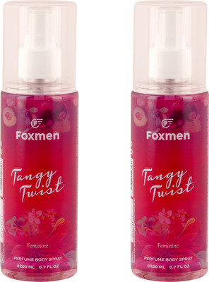 

Foxmen TangyTwist-TangyTwist(Pack Of 2) Eau de Toilette - 400 ml(For Men & Women)