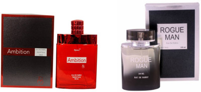 

Ramco Ambition and Rogue Man Combo Eau de Parfum - 200 ml(For Boys)