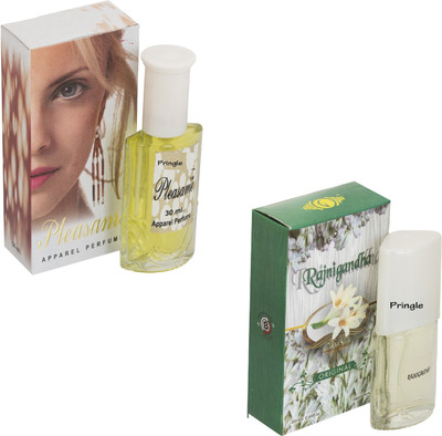 

Pringle Combo Rajnigandha and Pleasame Eau de Parfum - 50 ml(For Men)
