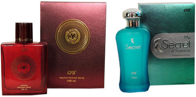 

CFS Exotic NYC Bond And My Secret Of Romance Green Combo Perume Eau de Parfum - 200 ml(For Boys & Girls)