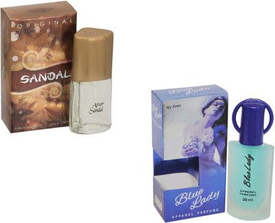 

My Tunes Combo Pack Blue lady 30 Ml & Sandal- 20 ml Eau de Parfum - 50 ml(For Men)