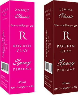 

Rockinclay COMBO (ANNCY & LEVIYA) Eau de Parfum - 40 ml(For Men)