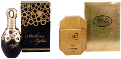 

Ramco Arabian Nights and Dare Gold Combo Perfume Eau de Parfum - 200 ml(For Men)