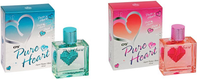 

CFS Pure Pink and Blue Heart Eau de Parfum - 200 ml(For Women)