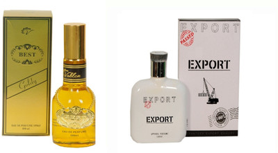 

Vablon Best Gold and Export White Combo Perfume 120ml+120ml Eau de Parfum - 200 ml(For Men & Women)
