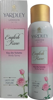

Yardely English Rose Eau de Toilette - 120 ml(For Men & Women)