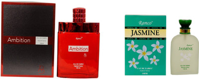 

Ramco Ambition and Jasmine Combo Eau de Parfum - 200 ml(For Boys)