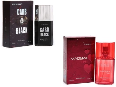 

Formless Combo Carb Black -Madera pink Eau de Parfum - 60 ml(For Men)