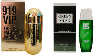 

Ramco 919 VIP and Green Musk Combo Eau de Parfum - 200 ml(For Boys)