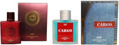 

CFS Exotic NYC Bond And Cargo Blue Combo Perfume Eau de Parfum - 200 ml(For Boys & Girls)