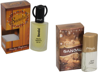 

Pringle Combo Sandel 30ml-Sandel 20ml Eau de Parfum - 50 ml(For Men)