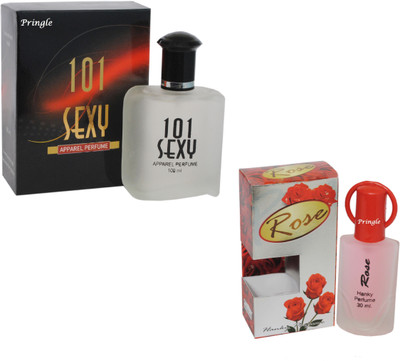 

Pringle Combo 101 Sexy and Rose Eau de Toilette - 130 ml(For Men)