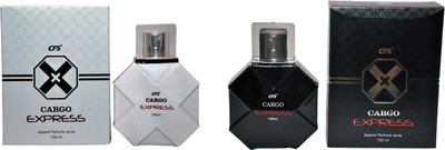 

CFS Cargo Express White and Black Combo Eau de Parfum - 200 ml(For Boys)