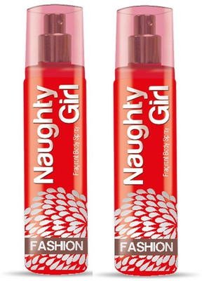 

Naughty Girl FASHION Perfume For Women (Pack of 2, 1200 Sprays Each) Eau de Parfum - 135 ml(For Women)