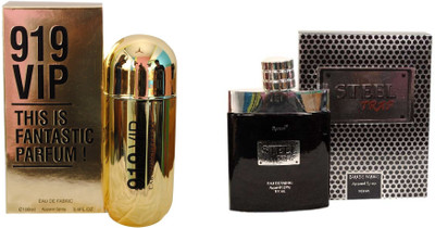 

Ramco 919 VIP and Steel Trap combo Eau de Parfum - 200 ml(For Boys)