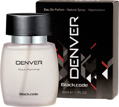 12 OFF on DENVER Black Code Eau de Parfum 50 ml For Men on