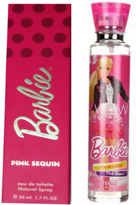 

Barbie Pink Sequin Natural Sparay Eau de Toilette - 50 ml(For Girls)