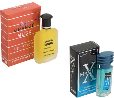 

Pringle Combo Orange Musk and Maxi Blue Eau de Parfum - 130 ml(For Men)