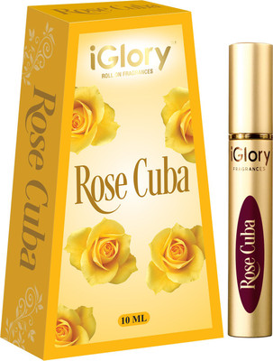 

iGlory BEST FLORAL / ROSE ATTAR FRAGRANCE, BEST PERFUME FOR WOMEN, 100% CONCENTRATED OIL, 100% ALCOHOL FREE, BEST QUALITY ROLL ON ITTAR, LONG LASTING PERFUME - ROSE CUBA Perfume - 10 ml(For Women)