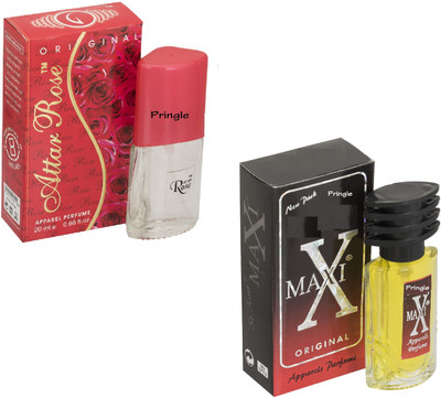 

Pringle Combo Attar Rose and Maxi Red Eau de Parfum - 50 ml(For Men)