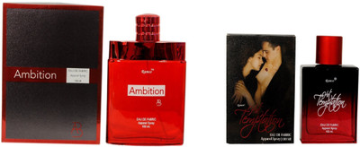 

Ramco Ambition and Hot Temptation Combo Eau de Parfum - 200 ml(For Boys)