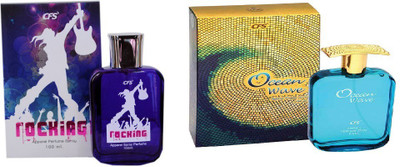 

CFS Rocking White and Ocean Wave Gold Combo Eau de Parfum - 200 ml(For Boys)