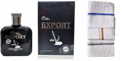 

Vablon Export Black Perfume 100ML + 3 Men Cotton Handkerchiefs Eau de Parfum - 100 ml(For Men)